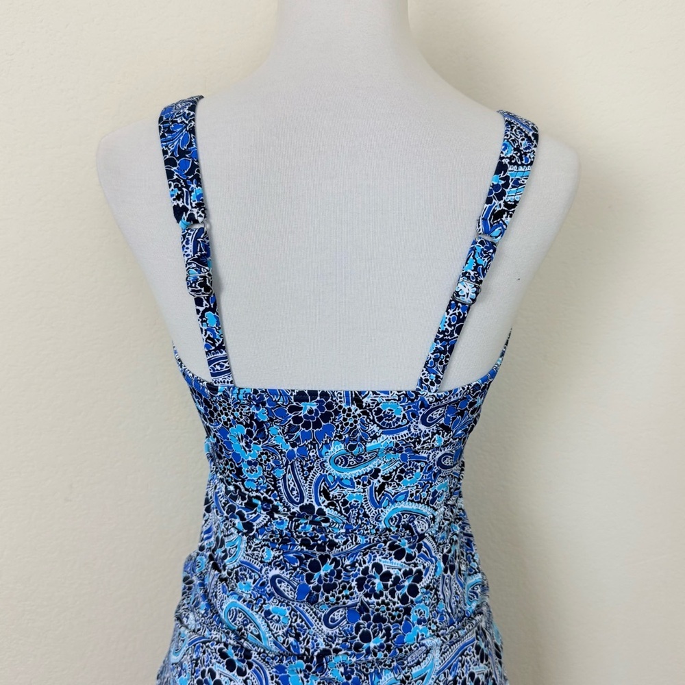 Miraclesuit x Talbots‎ Sanibel Medallion Tapestry Tankini and Skirt Swim Set - Picture 9 of 16